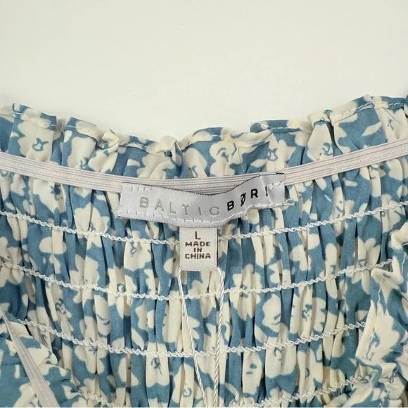 New BALTIC BORN Kendall Floral Jumpsuit Smocked Bloomcore Wide Leg - Picture 5 of 6